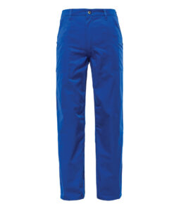 Bova Overall Trouser R/Blue 65/35 Polycot Size 28