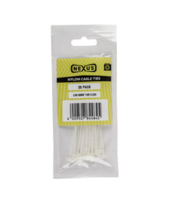 Nexus Cable Ties T50R 4.8Mmx200Mm Black 100 Packne