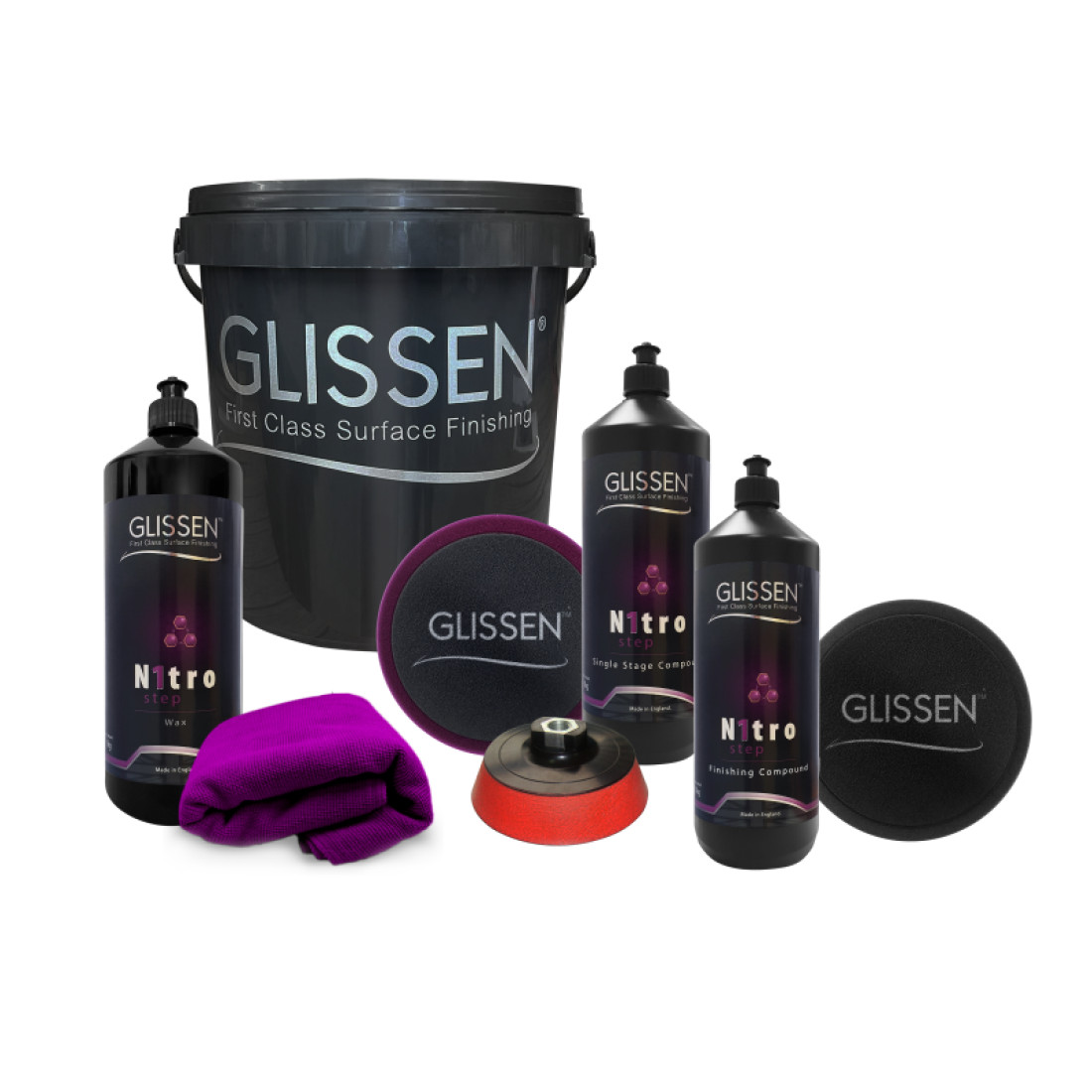 Glissen First Class Surface Finishing Kit