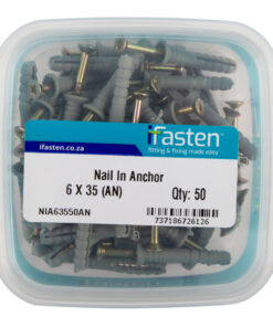 Ifasten Nail In Anchor 6Mmx35Mm 50 Pt