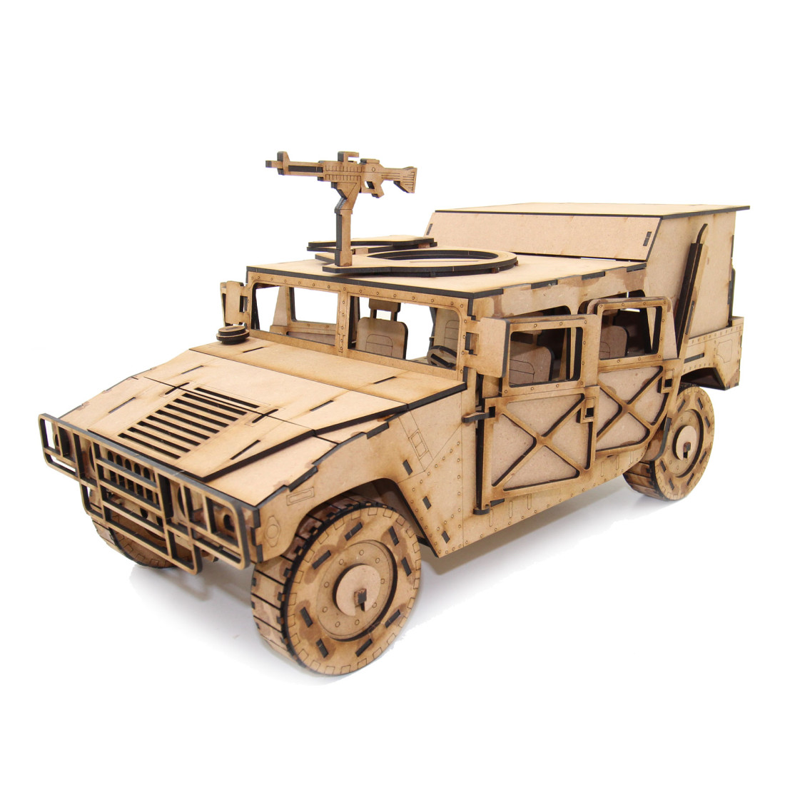 Wow We - 3D Wooden Model | Vehicles | Hummer M998