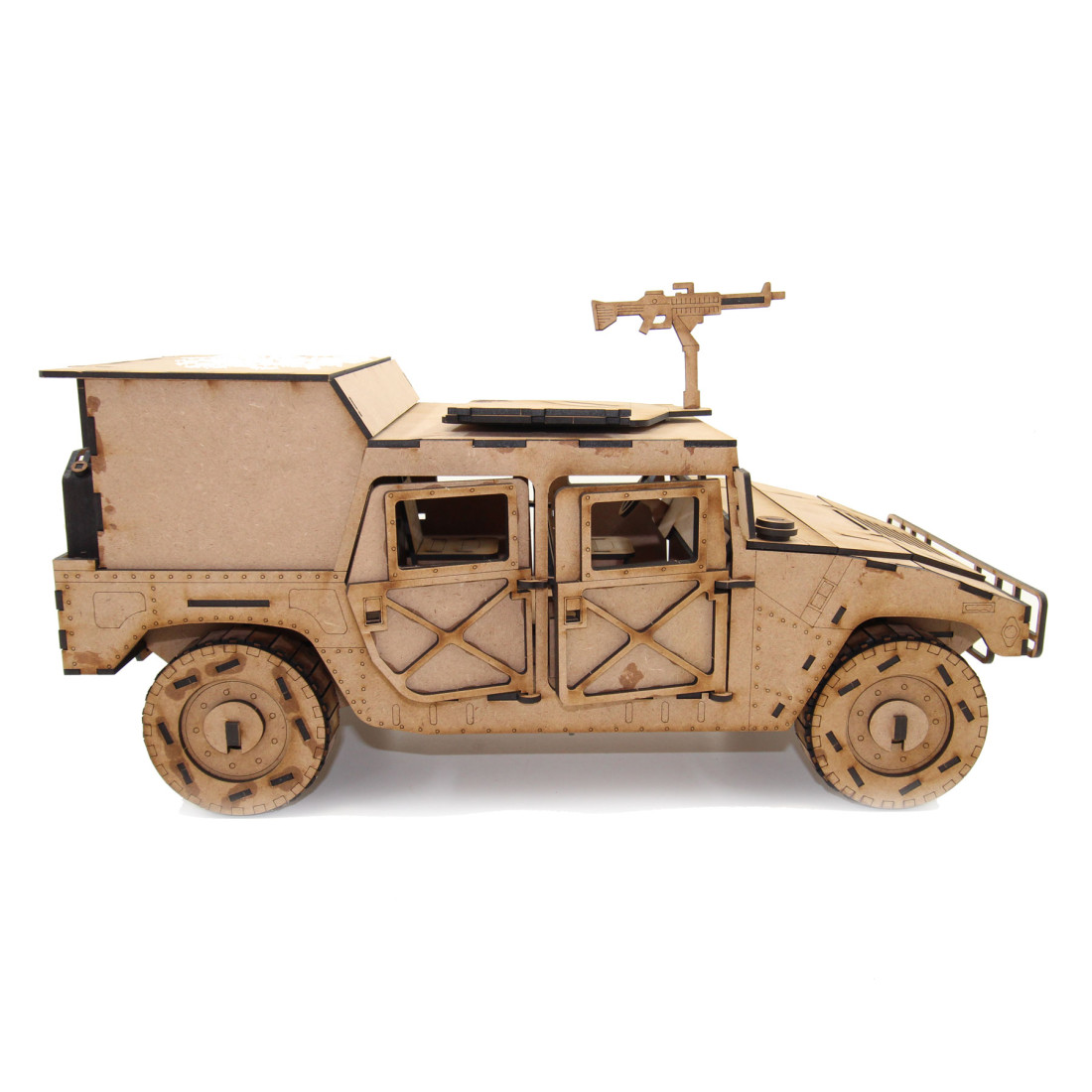 Wow We - 3D Wooden Model | Vehicles | Hummer M998 - Image 4