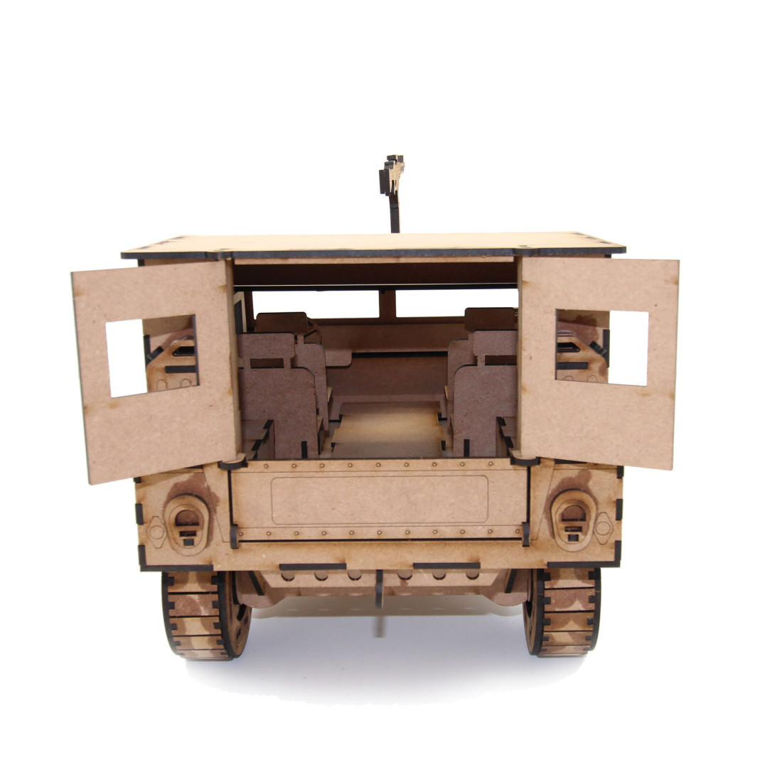 Wow We - 3D Wooden Model | Vehicles | Hummer M998 - Image 5