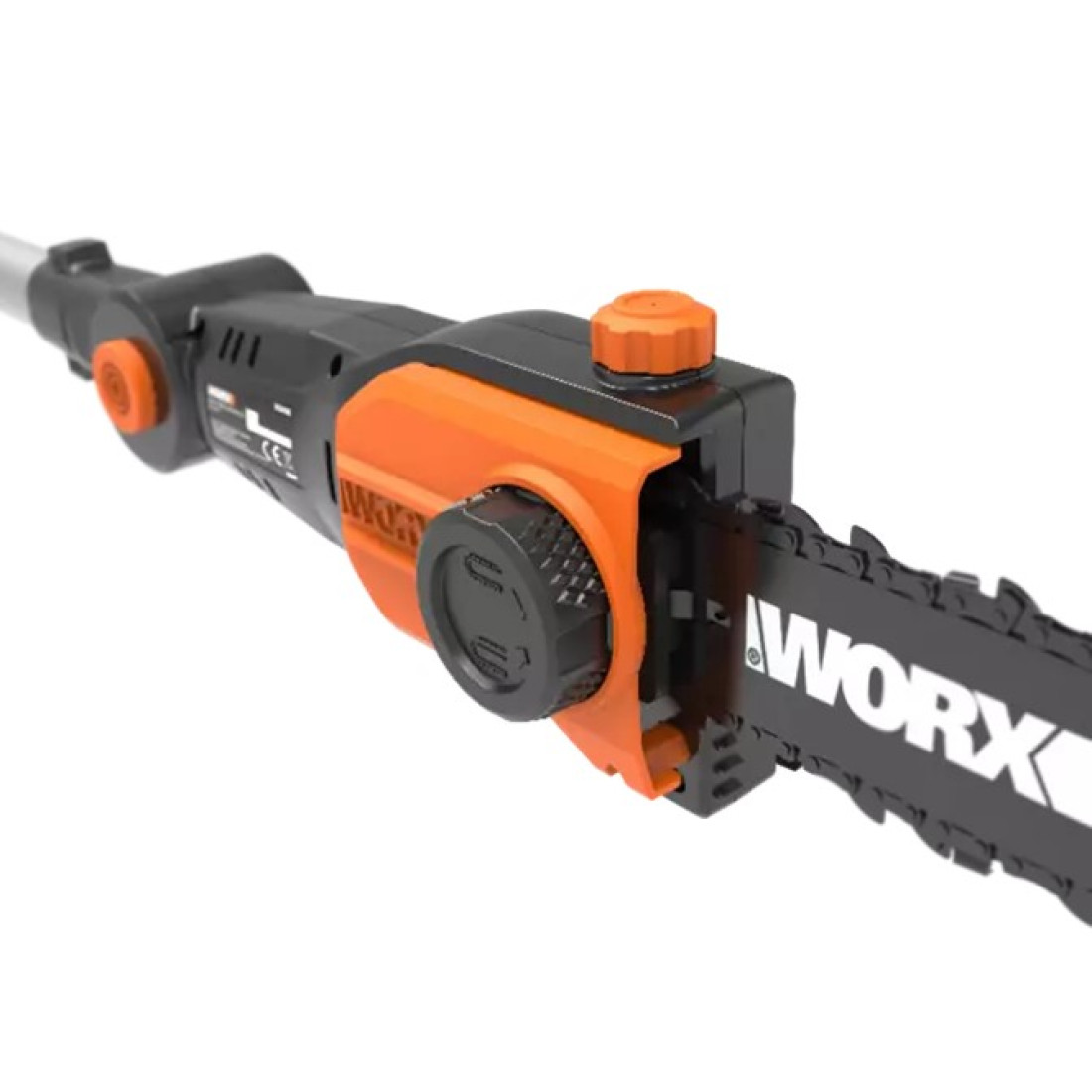 Worx Pole Saw With Auto Tension Cordless 4M Length 20V | Tool Only - Image 2