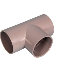 Blu52 Tee Piece Pool Pvc Gry 50Mm