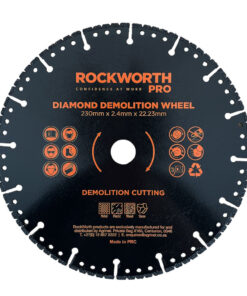 Rockworth Pro Diamond Demolition Wheel 230Mm