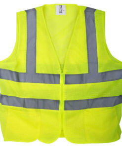 Vest Day Glow Lime Med