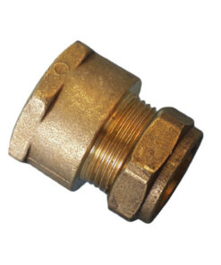 Compression Brass Coupler Cxfi 22Mm 3/4Inch Sabs