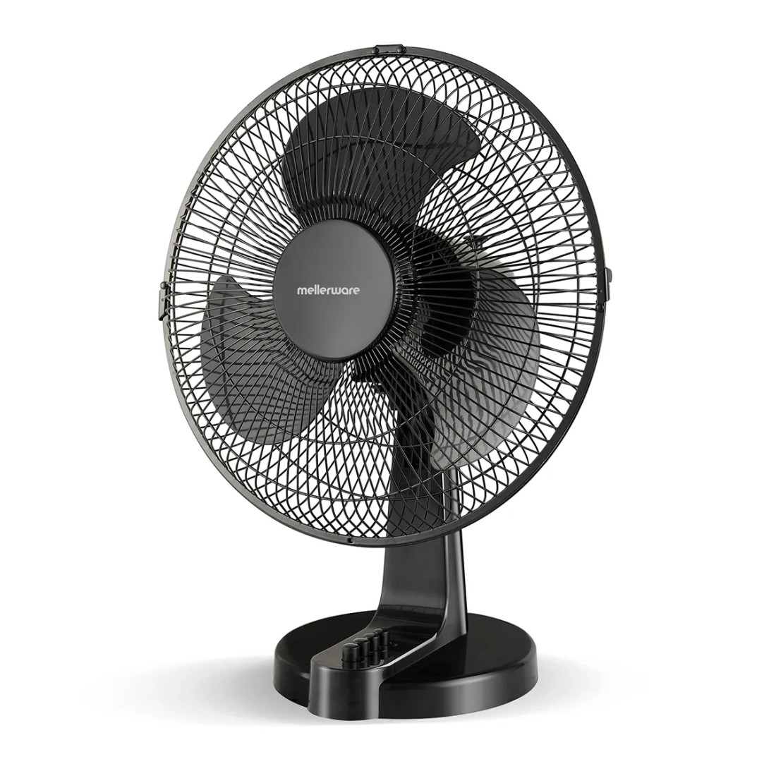 Mellerware Fan Desktop Plastic 35W 30Cm Black