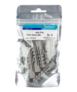 Ifasten Wall Plug 12Mm Grey 10 Pp