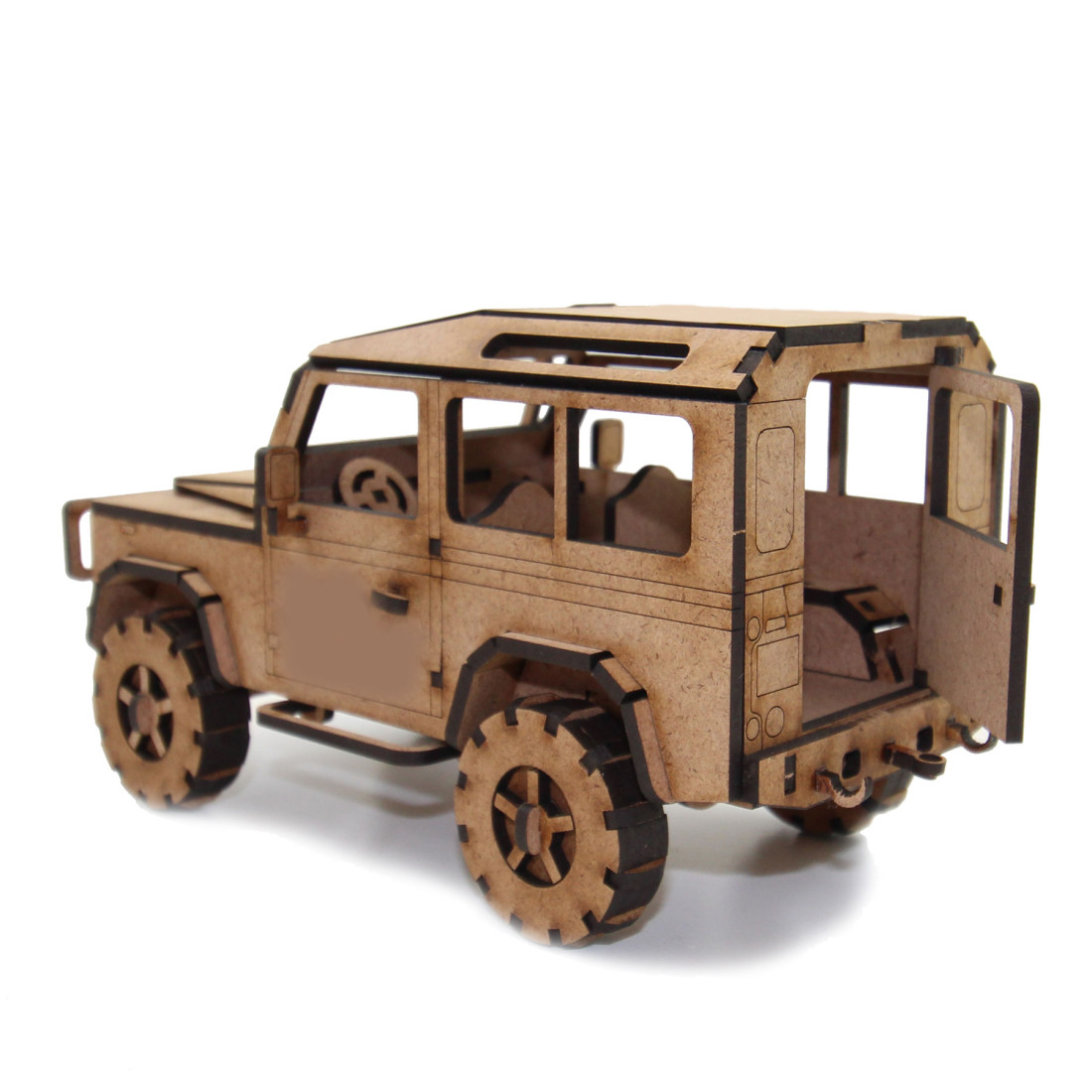 Wow We - 3D Wooden Model | Vehicles | Land Rover Defender - Image 3