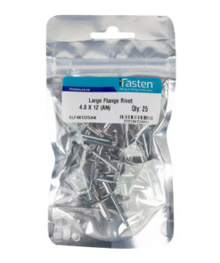 Ifasten Rivet Flange Large 4.8Mmx12Mm 25 Pp
