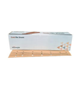 17608 Sunmight 14 Hole Velcro File Gold Sheet 70Mm X 420Mm (120) - 100P/P