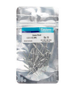 Ifasten Rivet Dome 4.0Mmx10Mm 25 Pp