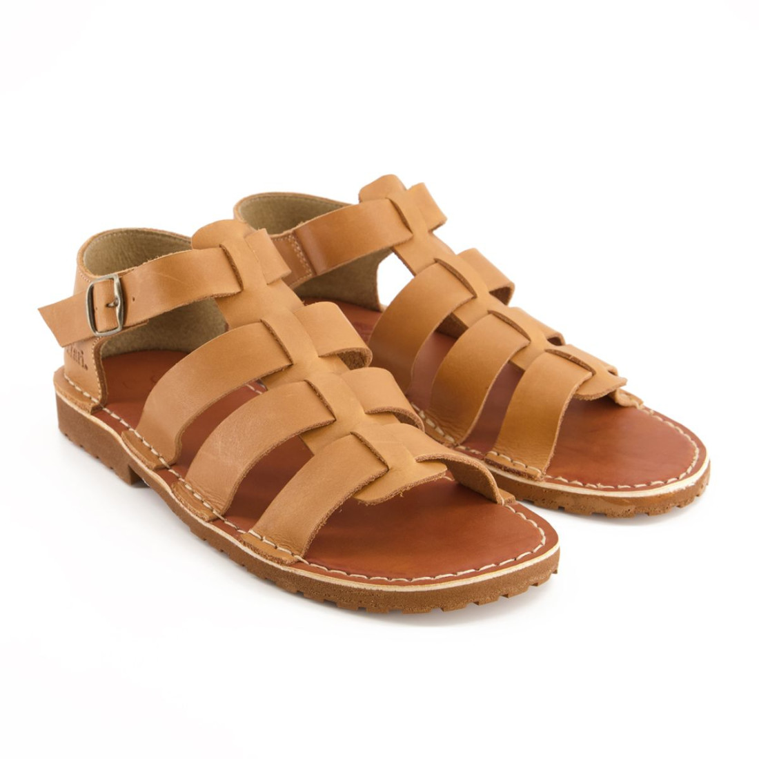 Bata Safari Mens Sandal Open Toe Tan Size 10 - Image 2