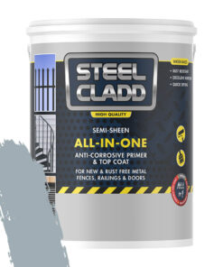Steel Cladd All-In-One Water Based Grey 1L
