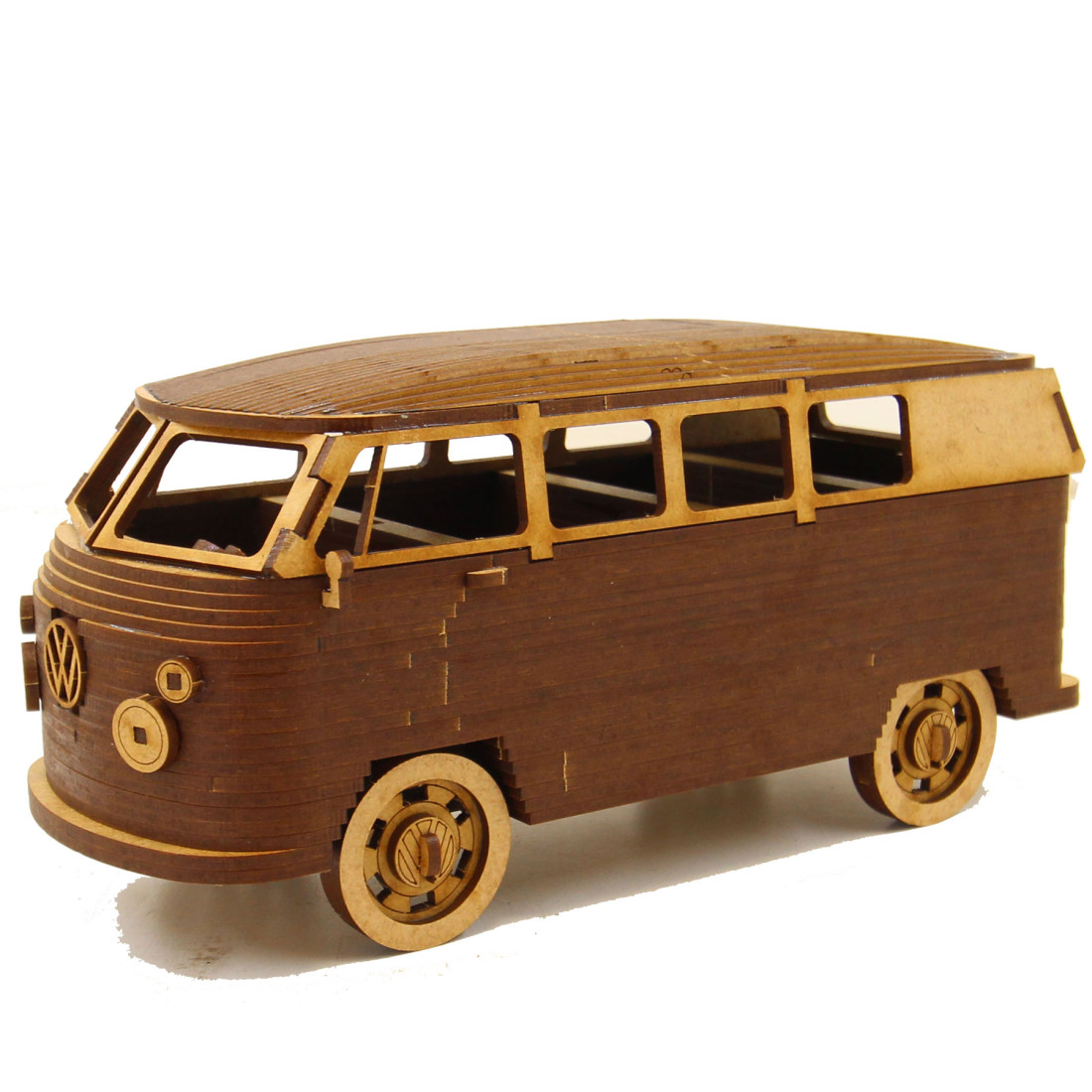 Wow We - 3D Wooden Model | Vehicles | Vw Bus