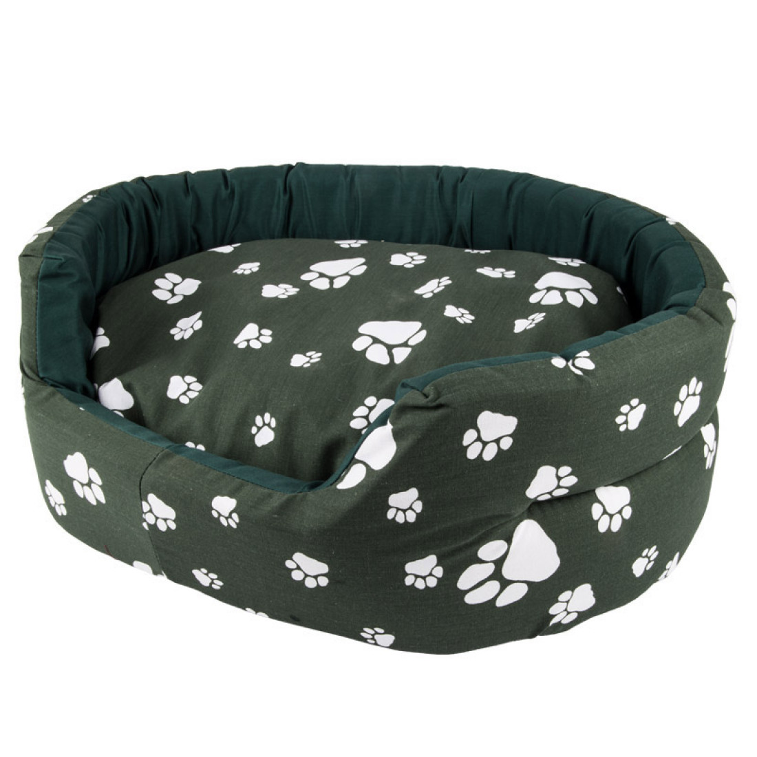 Complete Dog Bed Paw Print Medium 55Cm - Image 2