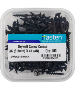 Ifasten Drywall Screw Coarse No6 3.5Mmx41Mm 100 Pt