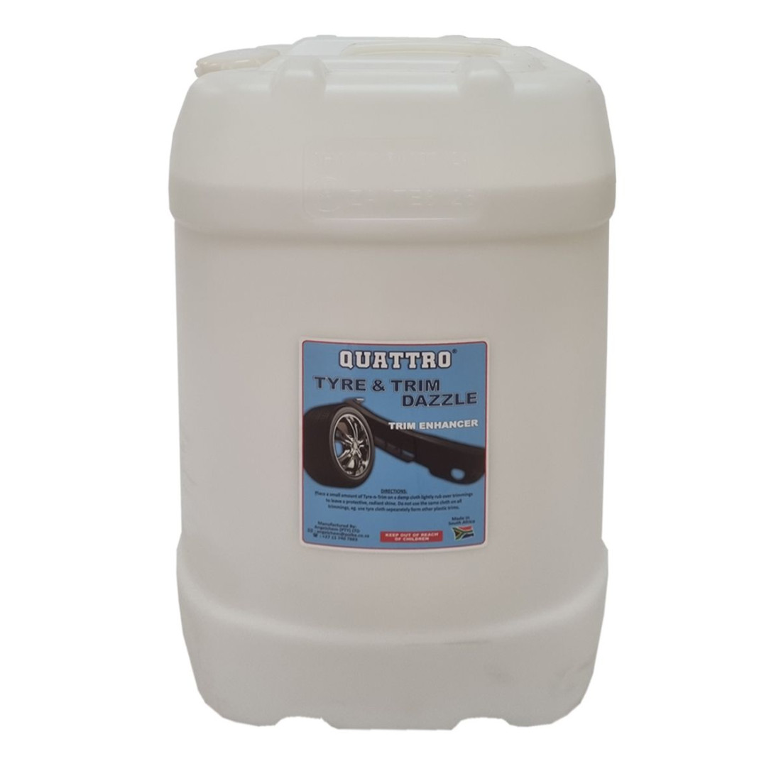 Quattro Tyre And Trim Dazzle 25L