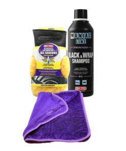 Maniac Line Black & Wrap Shampoo Combo