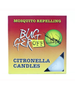 Bugger Off Citronella T-Lite Candles 9Pk