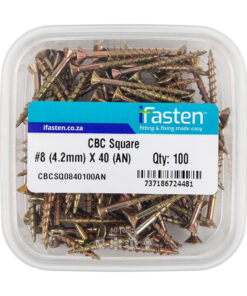 Ifasten Cbc Square No8 4.2Mmx40Mm 100 Pt