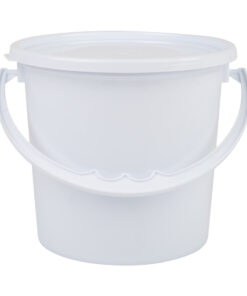 Plastic Bucket With Lid And Handle 1L