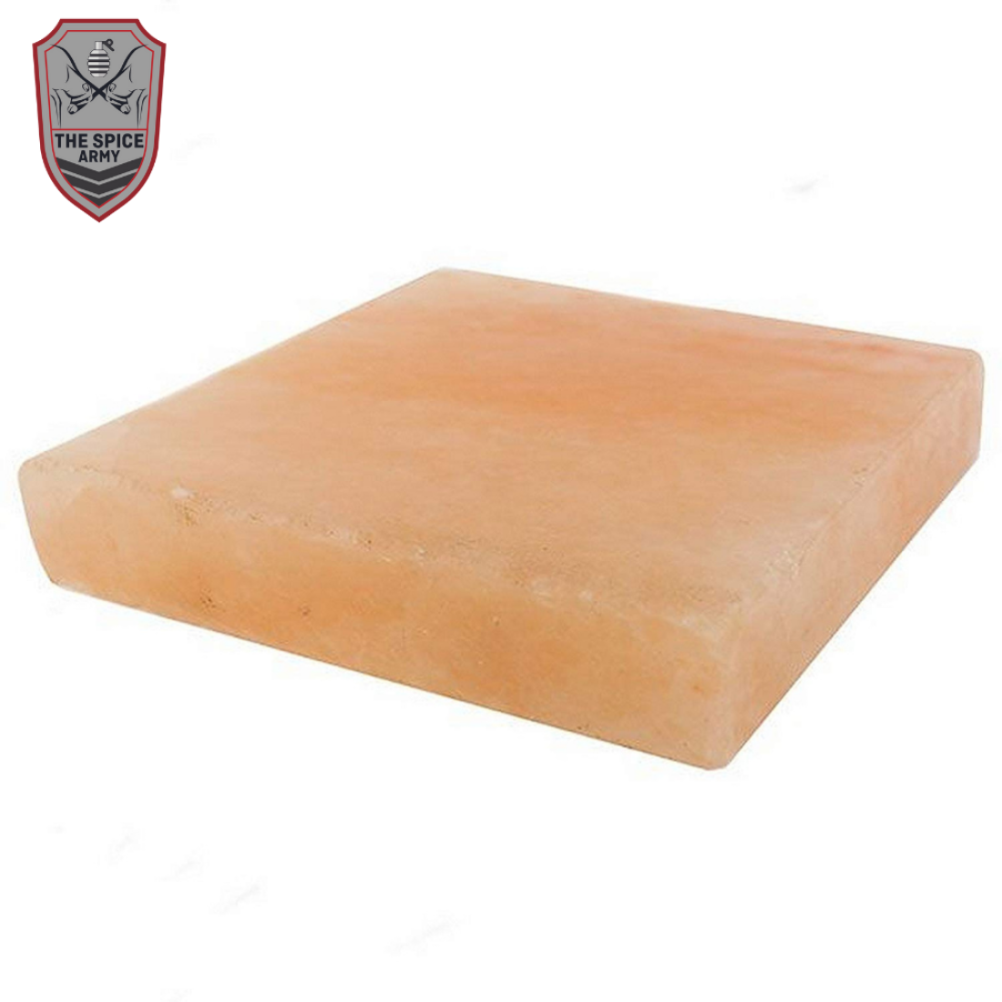 Himalayan Salt Cooking Braai Block - Medium 20X20X3.5Cm Square