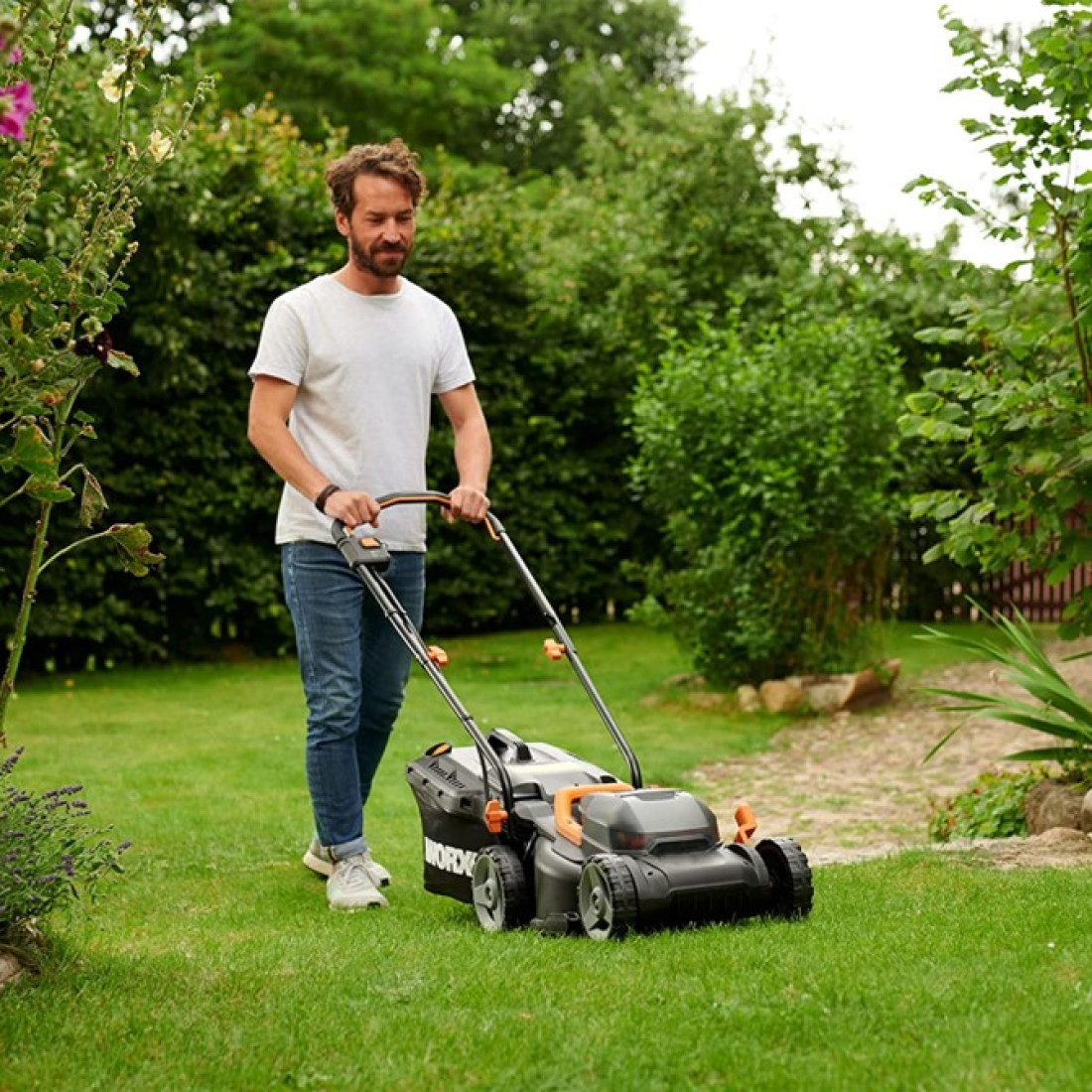 Worx Lawn Mower & Weed Eater Combo 20V/40V | Kit - Image 3