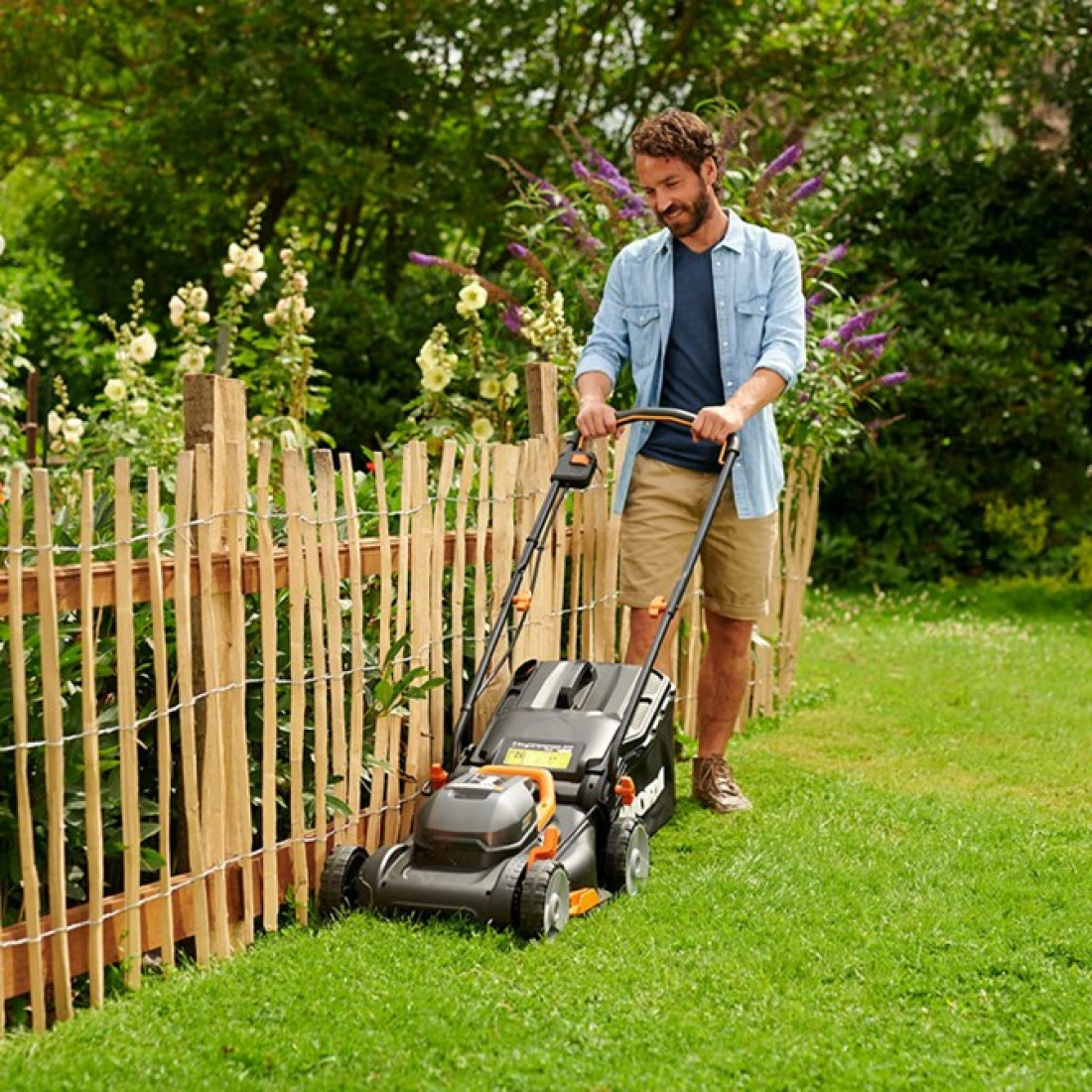 Worx Lawn Mower & Weed Eater Combo 20V/40V | Kit - Image 9