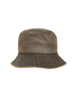 Oil Skin Bucket Hat