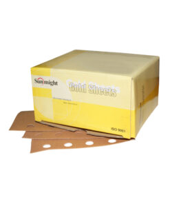 05508 Sunmight 8 Hole Velcro File Gold Sheet 70Mm X 127Mm (120) - 100P/P