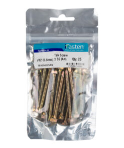 Ifasten Tek Screw No12 5.5Mmx65Mm 25 Pp