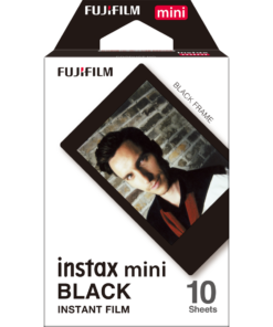 Instax Film Mini Pat Black Frame 1 Pack (10 Sheets)