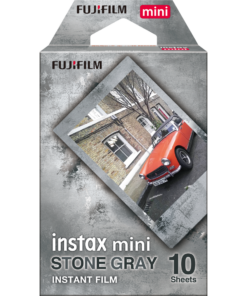 Instax Film Mini Pat Stone Grey 1 Pack (10 Sheets)