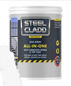 Steel Cladd All-In-One Water Based White 1L