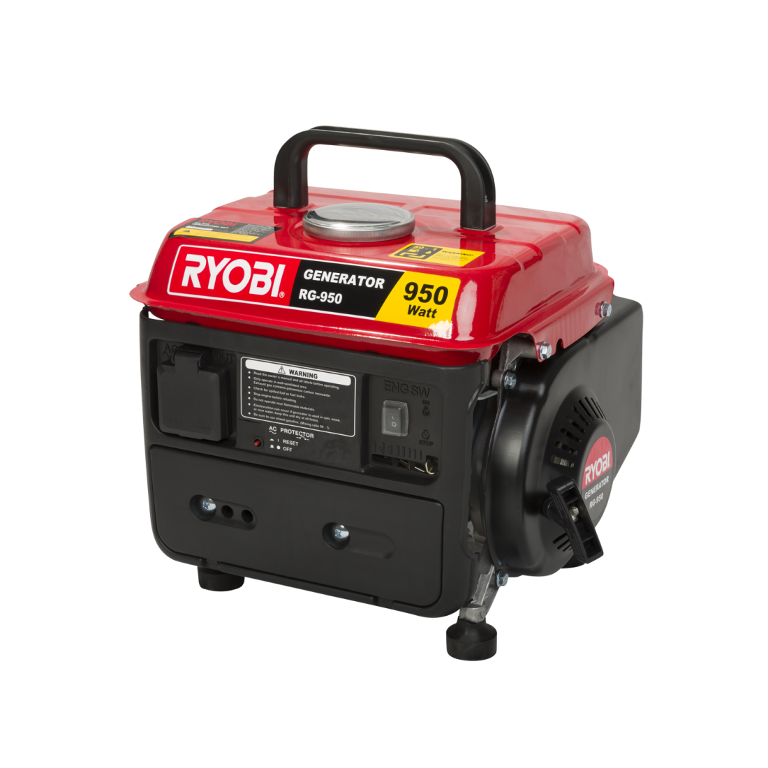 Generator 950W 2-Stroke Pull-Start