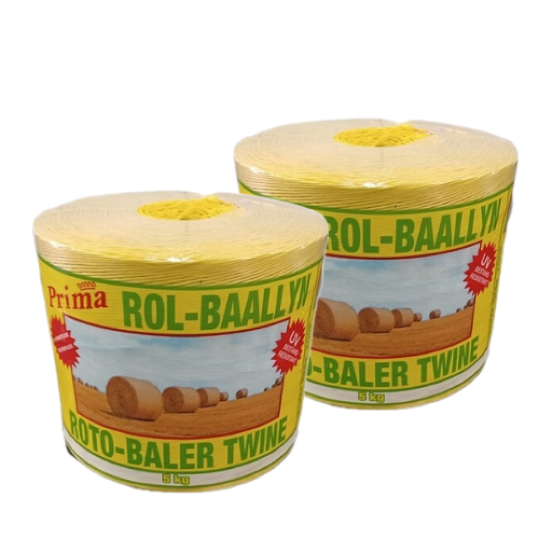 Baler Twine Roto Baler Yellow 2X5Kg Prima
