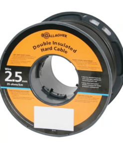 Gallagher Hard Black Leadout Cable - 2..5 Mm X 400 M