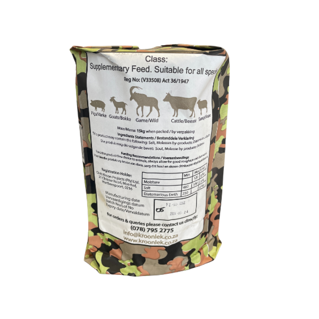 Kroonlek 21 | Salt Lick Block | Soutlek - Image 2