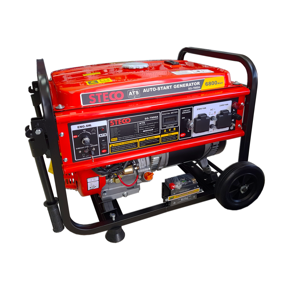 Steco Generator 7500W 4-Stroke Auto-Start