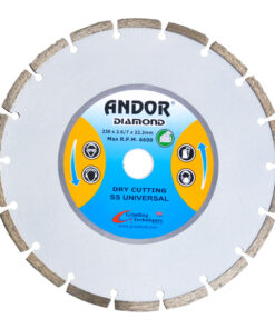 Andor Diamond Disc Segmented Ss 230X2.6/7Mm
