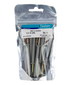 Ifasten Nail In Anchor 6Mmx70Mm 25 Pp