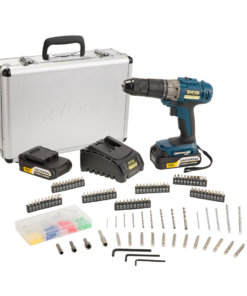 18V Cordless Impact Driver Drill Kit