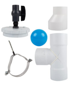 Pvc Gutter First Flush Diy Kit