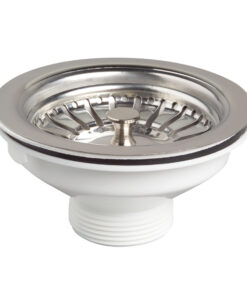 Alternative view of Wirquin Basket Sink Waste 90Mm St/Steel