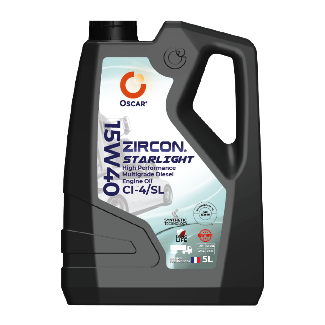 Oscar Zircon Starlight 15W40 Ci-4 5L