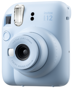 Alternative view of Instax Cam Mini 12 Pastel Blue Kit 3 (Cam, 1 Film, Case)