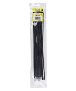 Nexus Cable Ties T50L 4.8Mmx400Mm Black 20 Pack